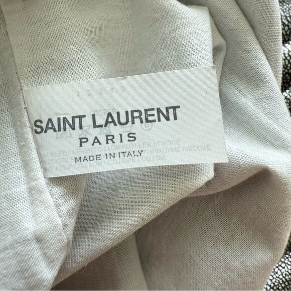 Saint Laurent Classic College Bag Matelasse Chevron Leather Medium Authentic - Picture 16 of 16